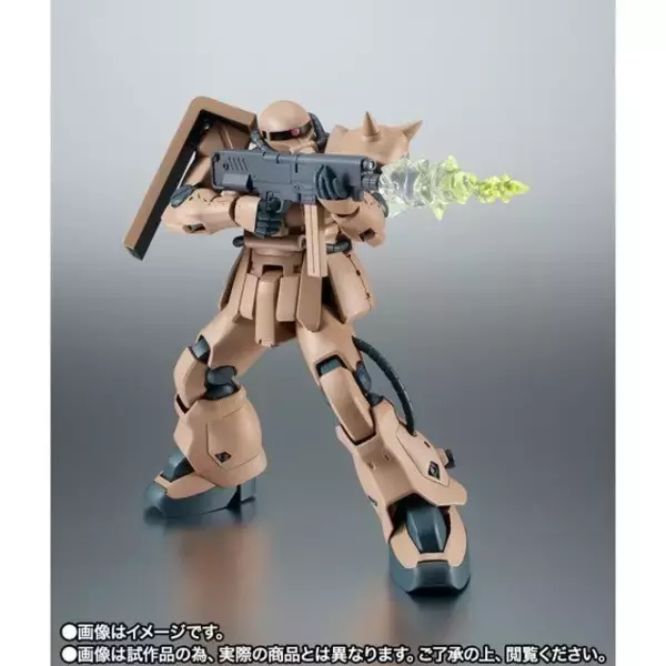 「「機動戦士ガンダム0083」ザクII F2型が出撃！ ビッター隊で運用された様々な装備形態を再現」の画像