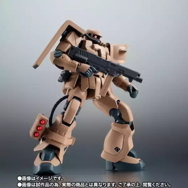 「「機動戦士ガンダム0083」ザクII F2型が出撃！ ビッター隊で運用された様々な装備形態を再現」の画像