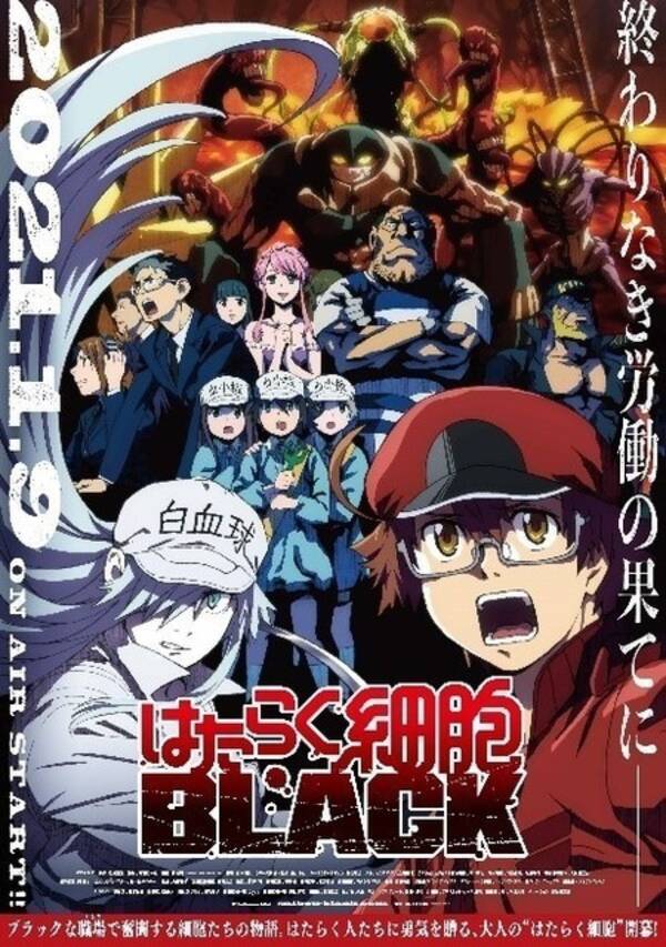 21年冬アニメ 一目惚れしたキャラは 女性キャラ編 2位は 怪物事変 紺 はたらく細胞black 白血球が同票 カワイイもクールも人気 21年2月28日 エキサイトニュース