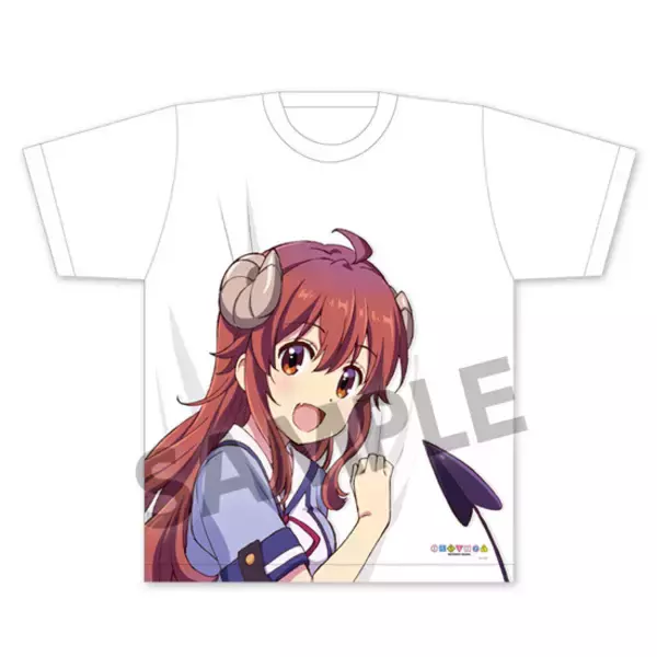「「まちカドまぞく」シャミ子がぎゅっと抱き着いてきた!? “抱きつかれ”Tシャツ＆トートバッグ限定販売」の画像