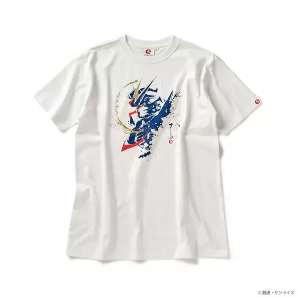 「「ガンダム」“ファースト”は浮世絵調、“SEED”は筆絵調で表現！アパレルグッズ登場」の画像