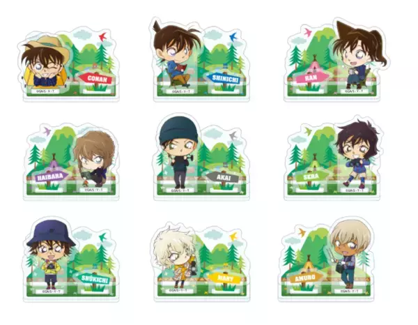 「「名探偵コナン×東急ハンズ」キャンプを楽しむコナンたち♪ オリジナルグッズ販売のコラボ開催決定！」の画像