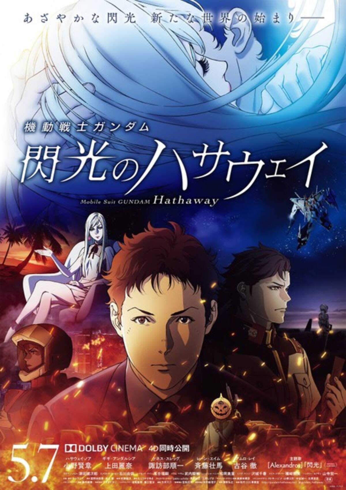 閃光のハサウェイ アムロ役 古谷徹が出演決定 アムロ レイが出ると聞いて大変驚きました 第2弾予告編も 21年3月26日 エキサイトニュース