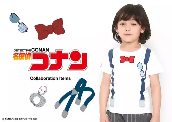 「「名探偵コナン×グラニフ」コラボアイテム登場！ 「バーロ」「トリプルフェイス」などユニークなデザイン続々」の画像