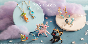 「ポケモン」アクセサリーが登場！ エーフィ＆ブラッキーがブローチ、ヒトカゲがネックレスに♪