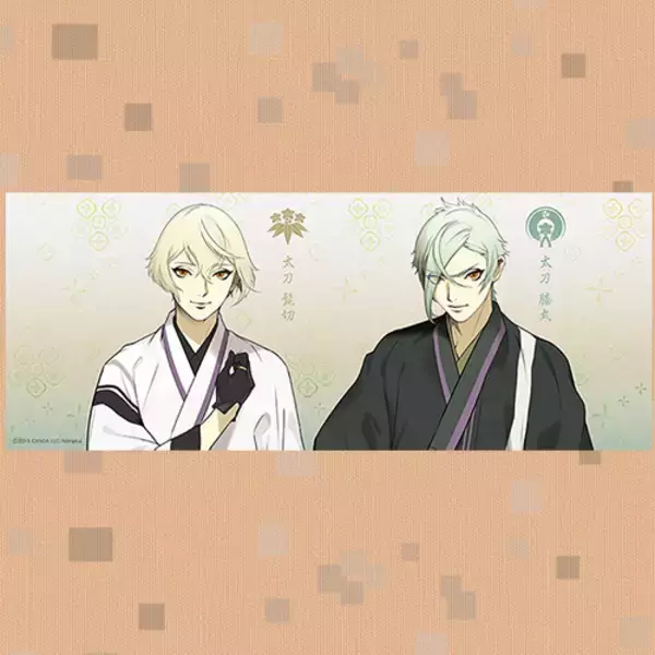 「「刀剣乱舞」山姥切国広ら全23振りの“軽装”刀剣男士がてぬぐいに！キャラくじ登場」の画像