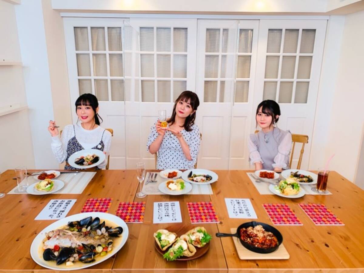 日笠陽子 井口裕香 小倉唯 料理の腕前やユニット Ro Kyu Bu の思い出を披露 声優クッキングバラエティがabemaで放送 21年5月13日 エキサイトニュース