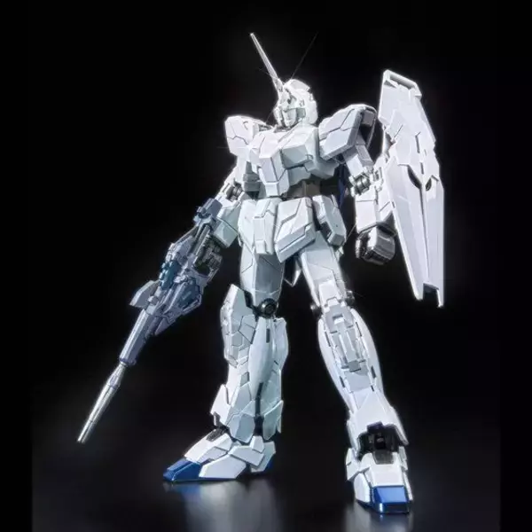 「「ガンダムUC」ユニコーンガンダム、“ツインフレーム”仕様のガンプラ登場！ 装甲は輝くチタニウムフィニッシュ」の画像