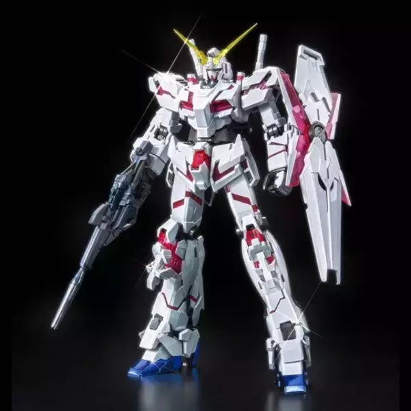 「「ガンダムUC」ユニコーンガンダム、“ツインフレーム”仕様のガンプラ登場！ 装甲は輝くチタニウムフィニッシュ」の画像