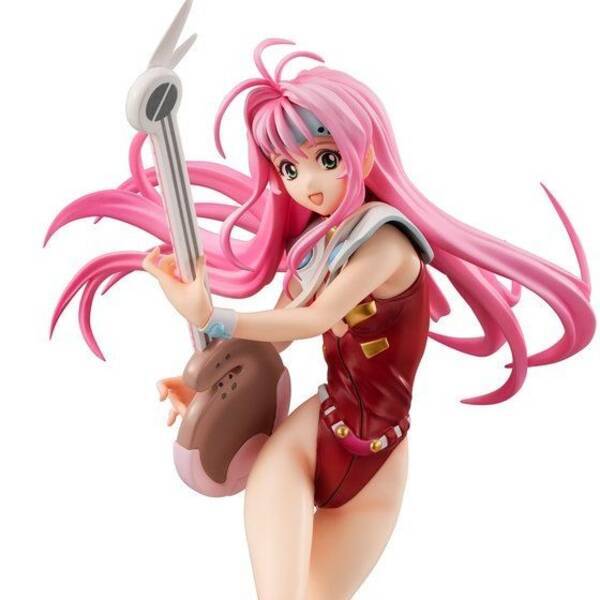 マクロス7 ヒロイン ミレーヌ ジーナス のフィギュア登場 愛用ベース 銀河毛長ネズミのグババも 21年6月4日 エキサイトニュース