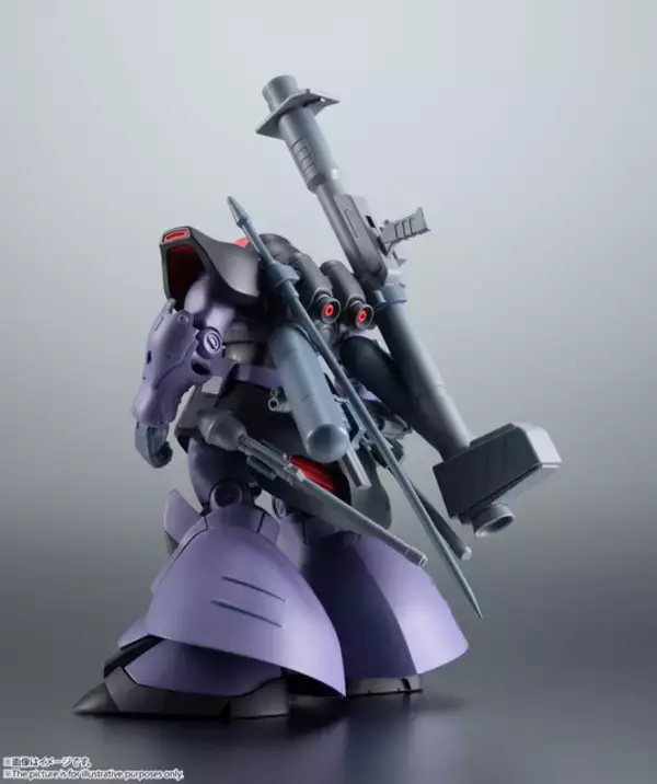 「「機動戦士ガンダム」リック・ドムII、“ROBOT魂 ver. A.N.I.M.E.”でアクションフィギュア化！ 豊富な武装パーツで遊べ」の画像