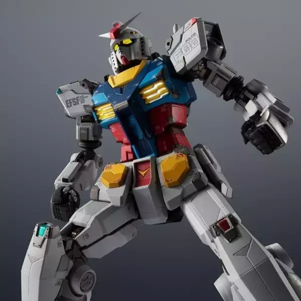 「ガンダム」RX-78F00 GUNDAM、超合金でフィギュア化！ リアルな金属マテリアル感を実現