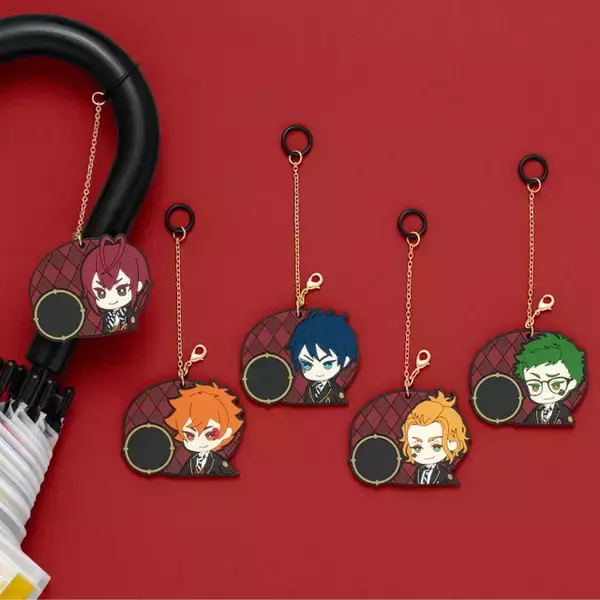 「「ツイステ」梅雨の時期も”推し”と一緒♪ 7つの寮をイメージしたビニール傘＆マーカー登場」の画像