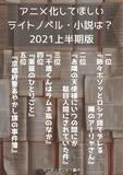 「アニメ化してほしいライトノベル・小説は？ 3位「千歳くんはラムネ瓶のなか」、2位は「お隣の天使様にいつの間にか駄目人間にされていた件」…ラブコメ＆甘～い作品が人気！＜21年上半期版＞」の画像2