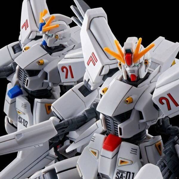 機動戦士ガンダムf91プリクエル 幻の白いf91 1号機 2号機がセットでhgガンプラ化 21年6月25日 エキサイトニュース