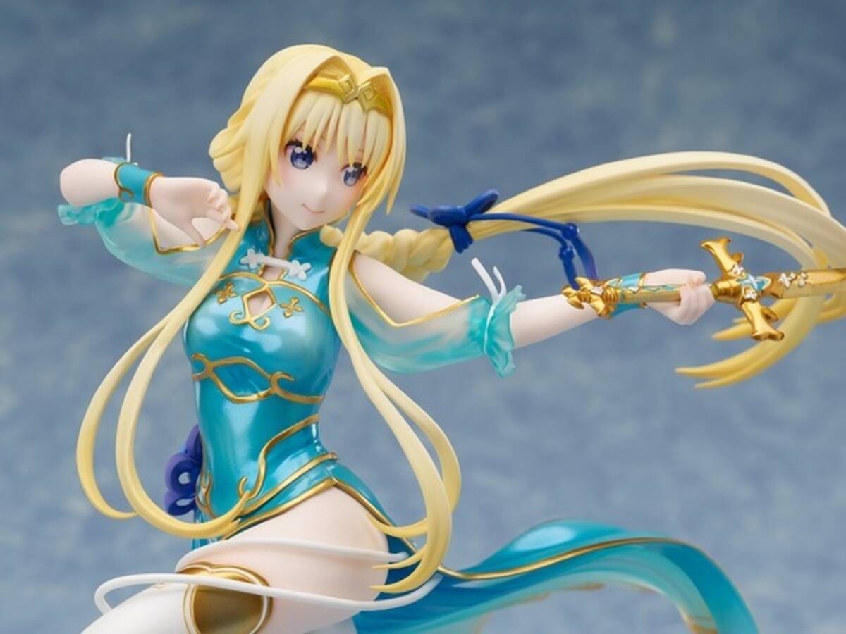SAO」金木犀の剣が“中華おたま”に!? チャイナドレス姿で戦うアリスの 