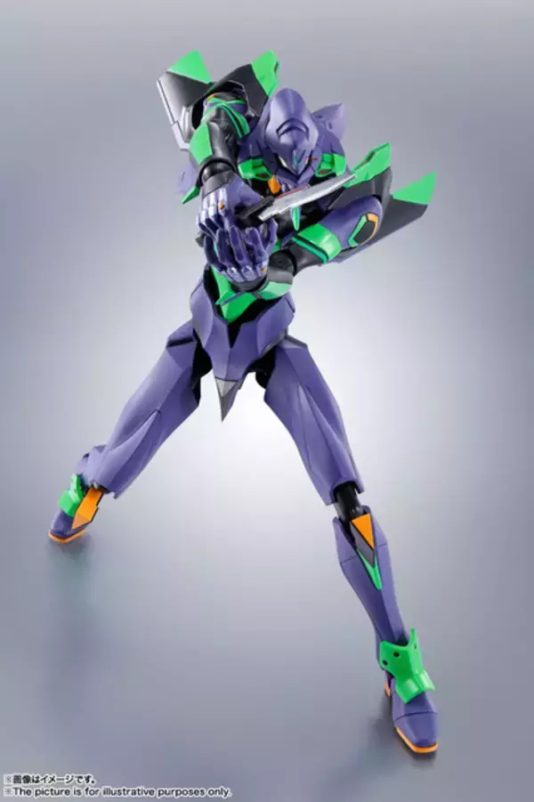 「「エヴァンゲリオン」初号機、“ROBOT魂”アクションフィギュアが最新仕様に！ 「シン・エヴァ」カラーリングにカシウスの槍も」の画像