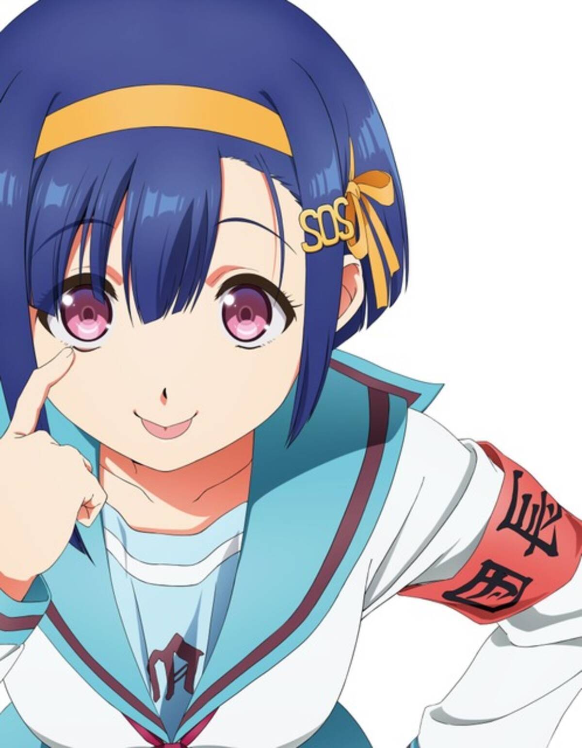 ぼくたちのリメイク 涼宮ハルヒの憂鬱 コラボ 志野亜貴がハルヒに扮するビジュアルを公開 21年7月31日 エキサイトニュース