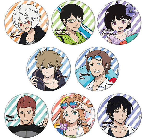 ワールドトリガー 水着姿の空閑遊真 三雲修 ヒュースたちのグッズ登場 アニメイトでsummer Fair開催 21年8月28日 エキサイトニュース