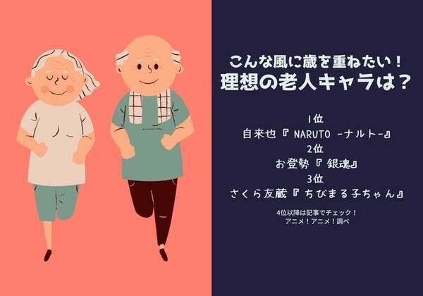 こんな風に歳を重ねたい 理想の老人キャラは 3位 ちびまる子ちゃん さくら友蔵 2位 銀魂 お登勢 パワフルなキャラが勢揃い 21年版 敬老の日 21年9月日 エキサイトニュース