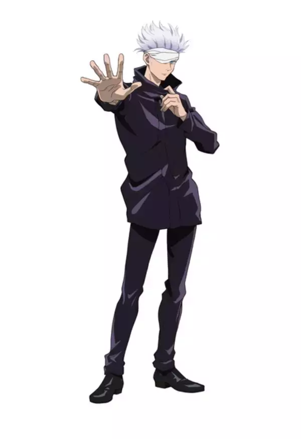 「「呪術廻戦」五条悟（CV.中村悠一）の“劇場版”ビジュアルお披露目！ 白い包帯から左目がクールにのぞく…」の画像