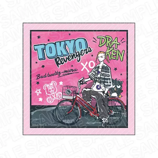 「「東リベ」タケミチ、一虎たちがポチャッコ、クロミなどサンリオキャラとコラボ！ グッズが「Animo」に登場」の画像