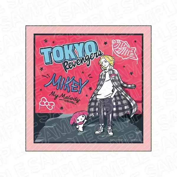 「「東リベ」タケミチ、一虎たちがポチャッコ、クロミなどサンリオキャラとコラボ！ グッズが「Animo」に登場」の画像