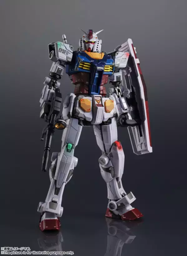 「「実物大 動くガンダム」の夜間起動実験をイメージした超合金フィギュア登場！ ライトアップギミックも搭載」の画像