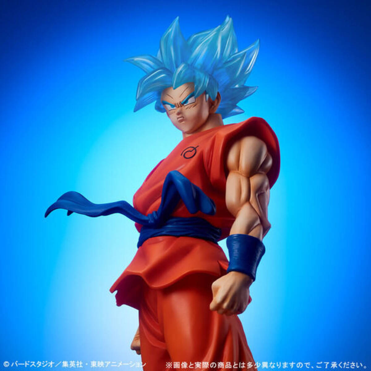ドラゴンボール超」神の気を纏った青き超サイヤ人“孫悟空（SSGSS）”の 