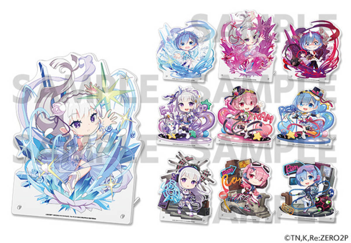 リゼロ エミリア レム ラムが 渋スクフィギュア 衣装でグッズに ポップアップストア開催 21年10月14日 エキサイトニュース