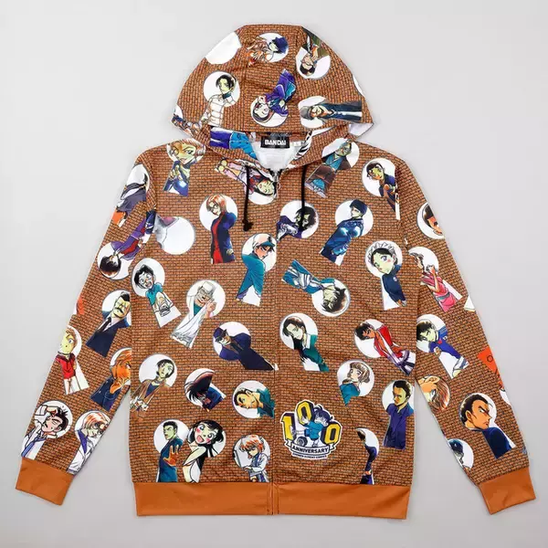 「「名探偵コナン」100巻発売記念！総勢100キャラ集結＆鍵穴デザインのアニバーサリーパーカー登場」の画像