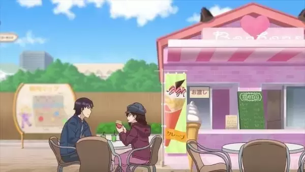 「秋アニメ「しょうたいむ！」観覧車が停止!? 揺れた拍子に密着した2人は…第4話先行カット」の画像