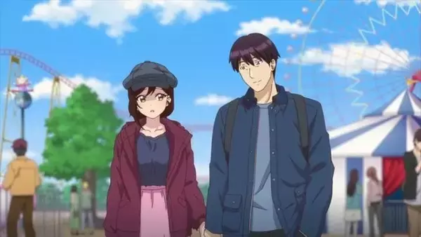 「秋アニメ「しょうたいむ！」観覧車が停止!? 揺れた拍子に密着した2人は…第4話先行カット」の画像