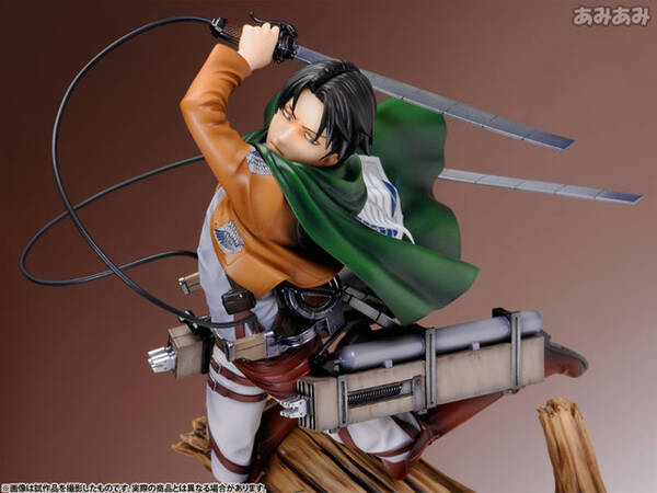進撃の巨人 リヴァイの人気フィギュアが再登場 立体機動装置も細かく再現 21年10月31日 エキサイトニュース