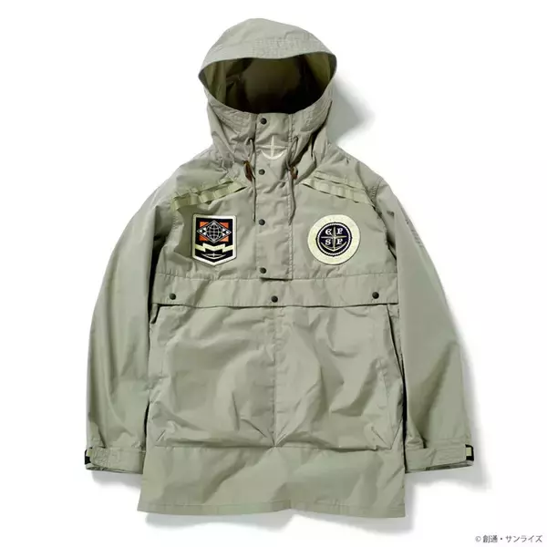 「「ガンダム」アウトドアブランド・NANGAとコラボ！難燃素材のパーカー＆ダウン登場」の画像