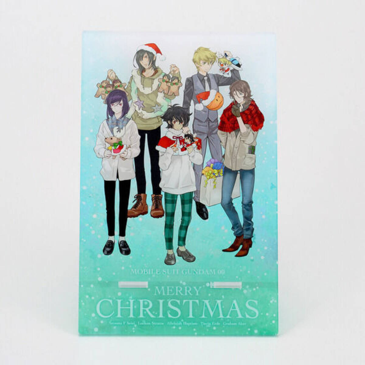 ガンダム00」クリスマスは推しと一緒に♪ 刹那、ティエリアら描き 