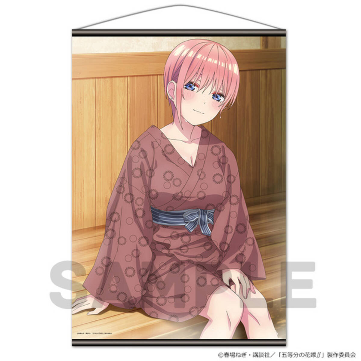 五等分の花嫁 五つ子のソロビジュアルをタペストリーやポートレートで 新グッズ登場 21年11月14日 エキサイトニュース