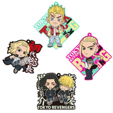 「東リベ」マイキー、千冬、場地らがデフォルメキャラに♪名セリフもデザイン！ ラバーマスコット登場