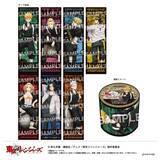 「「東リベ」マイキー、千冬、場地らの全身姿を堪能＆デコにも最適！養生テープ全2種」の画像1