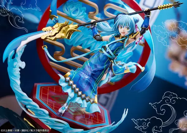 「「転スラ」リムル＆ミリムがサイバー感あるチャイナドレス姿に♪ 1/7スケールフィギュア登場」の画像