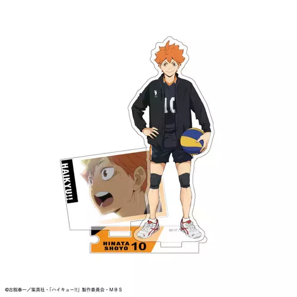 「「ハイキュー!!」日向、及川、木兎たち12キャラがラインナップ♪ ユニフォーム姿のアクスタ登場！」の画像