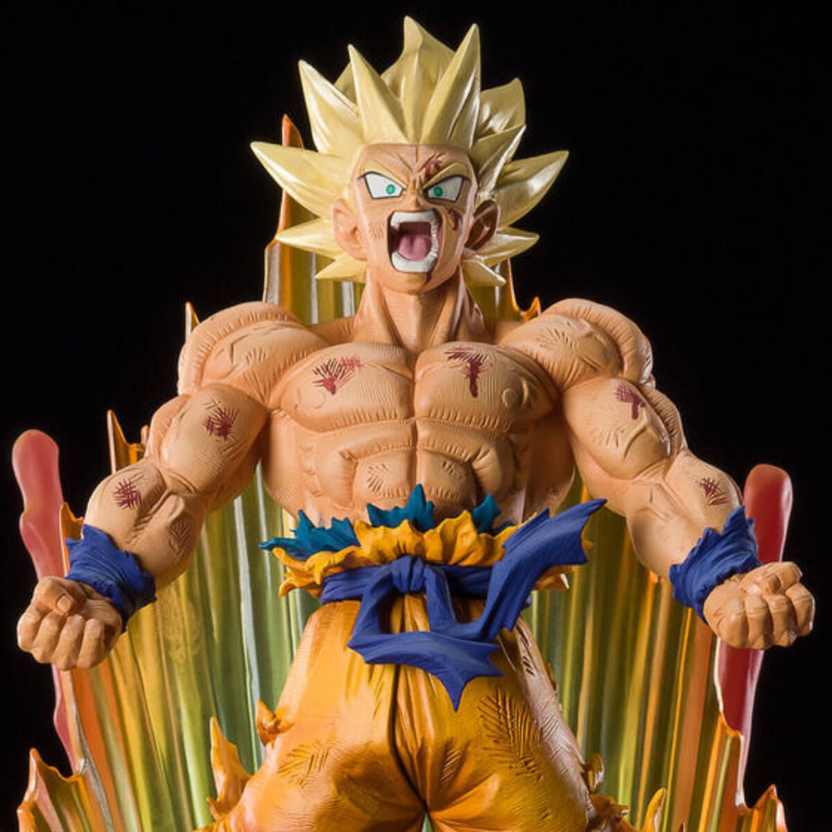 ドラゴンボールz クリリンのことかーっ スーパーサイヤ人孫悟空 名場面を迫力そのままフィギュア化 21年12月17日 エキサイトニュース