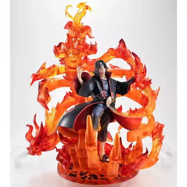 「「NARUTO-ナルト-」うちはイタチの“須佐能乎”発動姿がフィギュア化！ 光る台座付きも」の画像