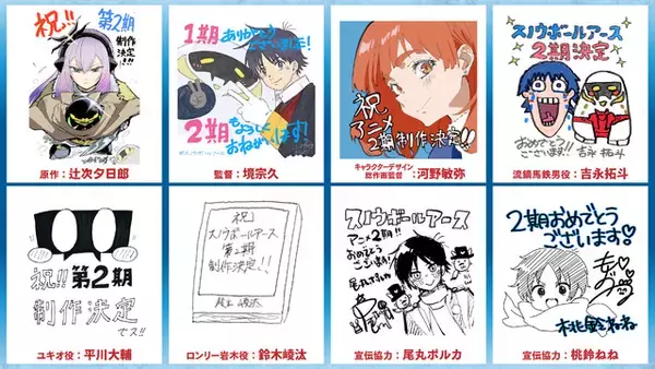 「「スノウボールアース」第2期制作決定！新規映像公開＆スタッフ・キャスト陣からお祝いイラストが到着！鉄男とユキオの物語はまだまだ続く…!!」の画像