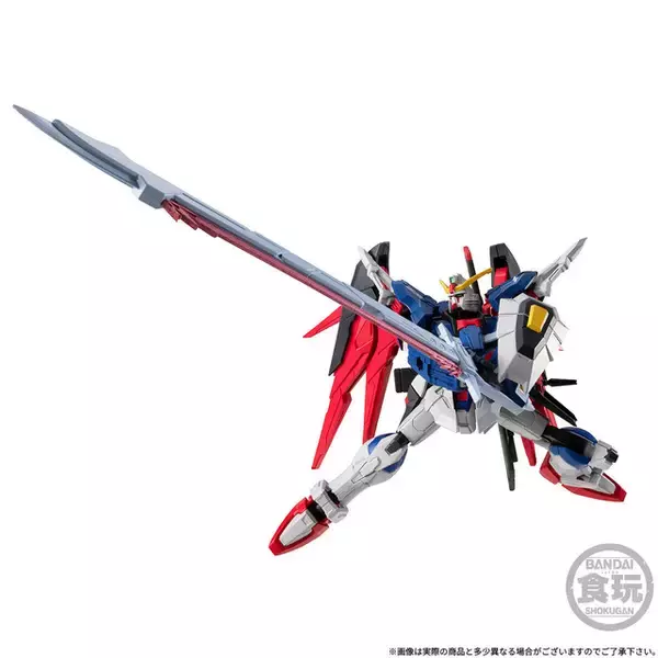 「「ガンダムSEED DESTINY」シンの愛機デスティニーガンダムのフィギュアが登場！  お求めやすい価格でプレイバリューの高いアイテム」の画像