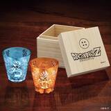 「「ドラゴンボールZ」孫悟空＆ベジータが超サイヤ人で必殺技を放つ！高級グラス限定400点登場」の画像2