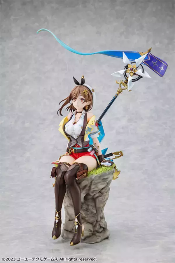 「健康的なボディライン♪ 「ライザのアトリエ３」メインビジュアルをモチーフにライザが立体化！ 「アニエスルーチェ」や衣装の装飾まで見どころたっぷり♪」の画像
