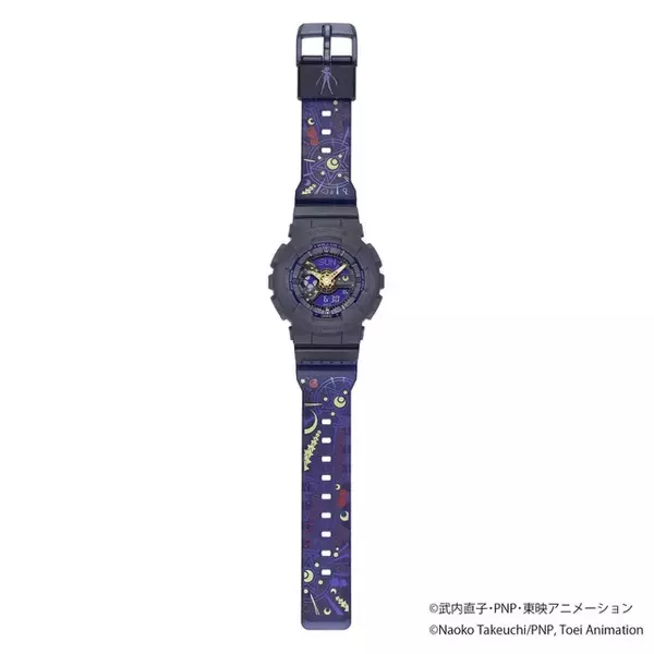 「「セーラームーン」BABY-Gとコラボ♪ “ムーンプリズムパワーメイクアップ”な世界観を凝縮」の画像