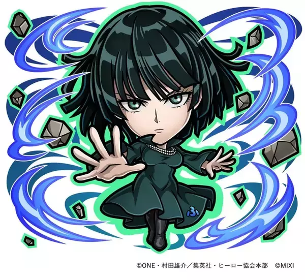 「「ワンパンマン」サイタマやジェノス、戦慄のタツマキがコラボ召喚に初登場！「コトダマン」コラボが開催」の画像