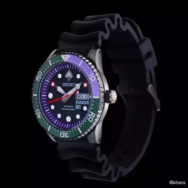 「「エヴァ」ロンギヌスの槍が秒針で時を刻む― セイコーのコラボウオッチが300本限定＆12万円で登場」の画像